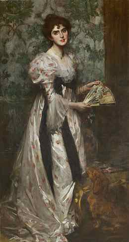Mrs Harold Burke 1898 by by James Jebusa Shannon.