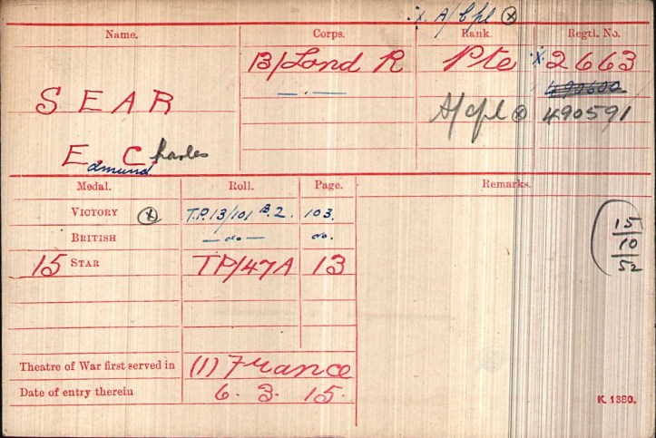 EdmundCharlesSearWW1