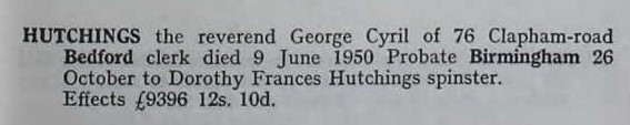 George Cyril.Will 1950