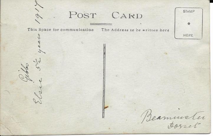 1917.Gibbs.Beaminster.Back