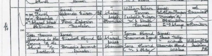 Barnes Family Blog, Alexander Gibson Marriage