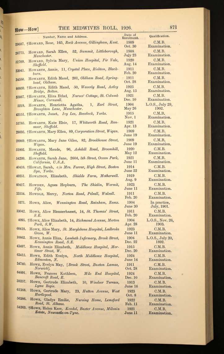 Midwife Roll for 1926 Edith Maud Howarth.jpg