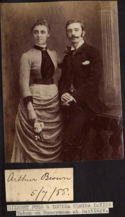 Found on Ancestry Honeymoon pic